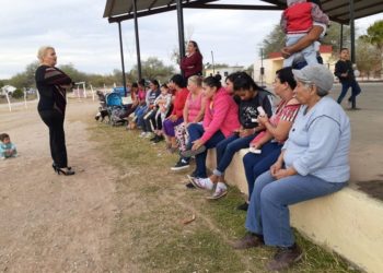 Alcaldesa ratifica compromisos con el pueblo