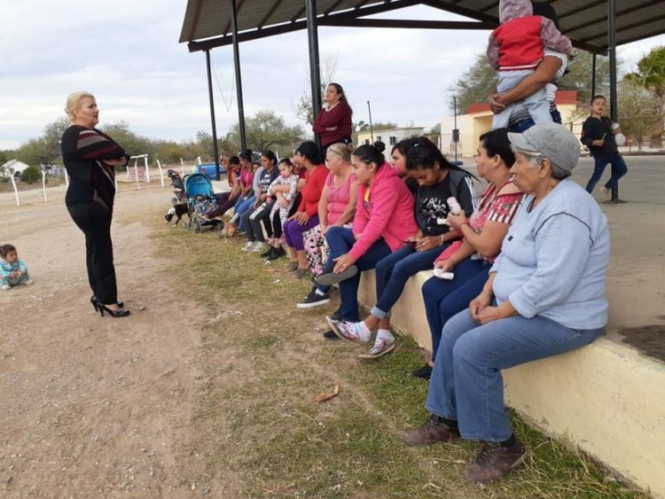 Alcaldesa ratifica compromisos con el pueblo