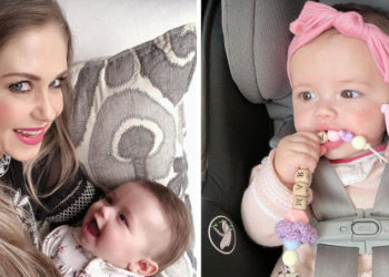 Sufre accidente junto con su bebé
