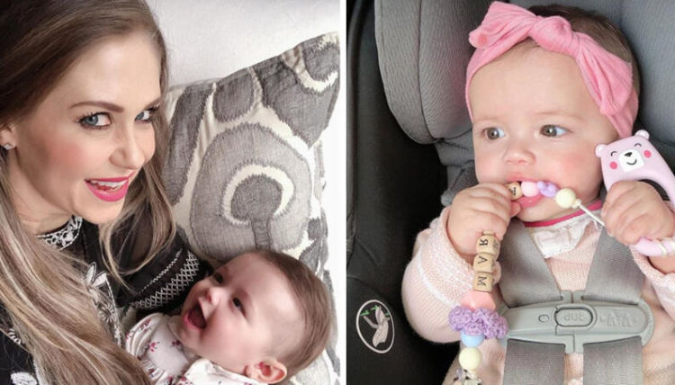 Sufre accidente junto con su bebé