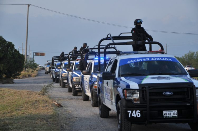 Policía estatal al resguardo de tamaulipecos