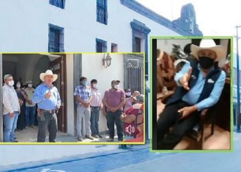 X.-EL ACTIVISTA POLÍTICO CHUY GALVÁN, ENFRENTÓ AL PRESIDENTE MUNICIPAL.