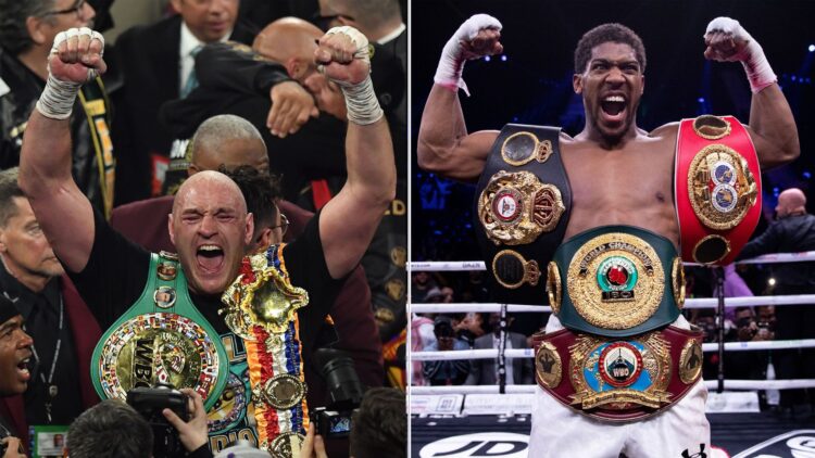 Pactan doble pleito entre Fury vs Joshua