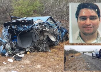 Al borde de la muerte en brutal choque contra tráiler