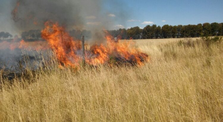 Alerta PC por alta amenaza de incendios en comunidades rurales