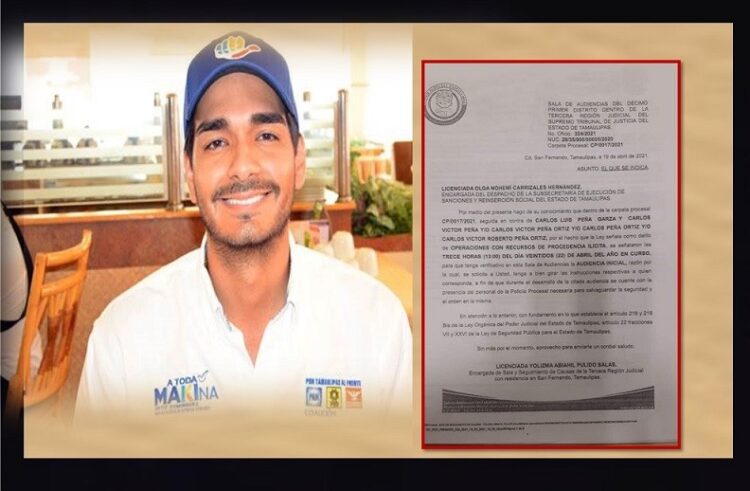 T E C L A Z O S/CITAN AL HIJO DE LA ALCALDESA DE REYNOSA