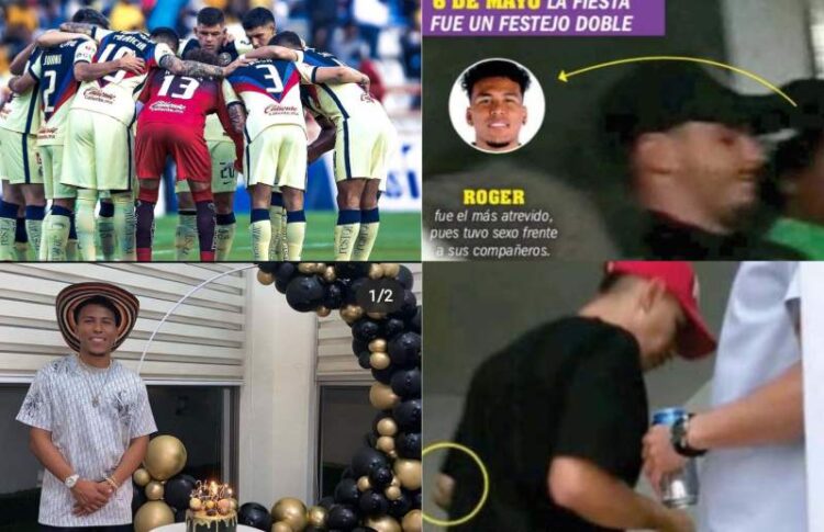 Exhiben a jugadores del América en polémica fiesta sexual