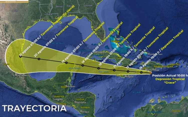 Alerta: Fenómeno tropical se dirige a Tamaulipas