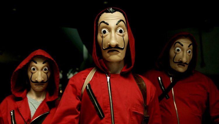 A punto de ser cancelada última temporada de La Casa de Papel