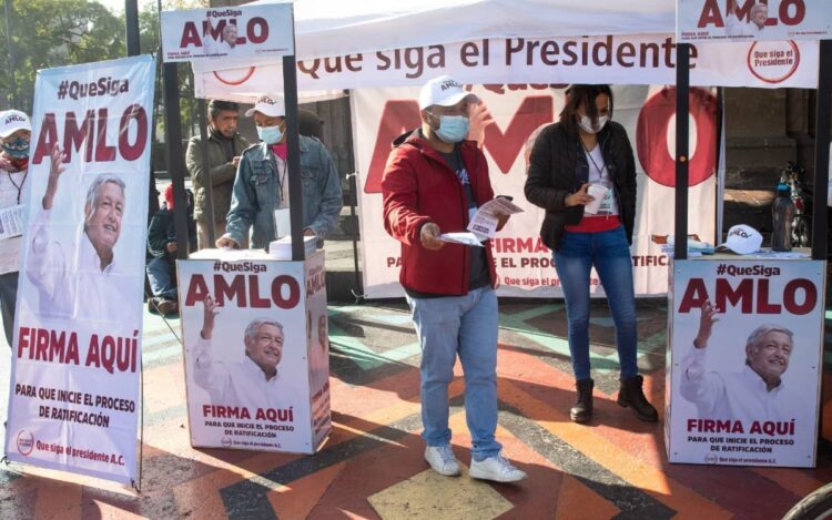 Confirman que SI va la revocación de mandato