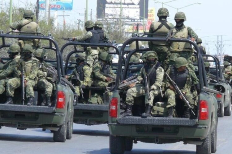 Por llegar CIENTOS MILITARES a reforzar seguridad en Tamaulipas