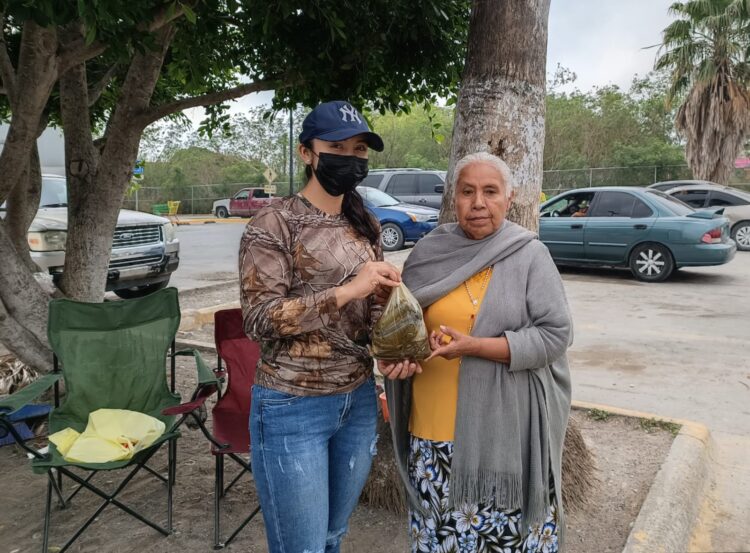 En San Fernando se venden tamales en hoja de plátano que son una delicia