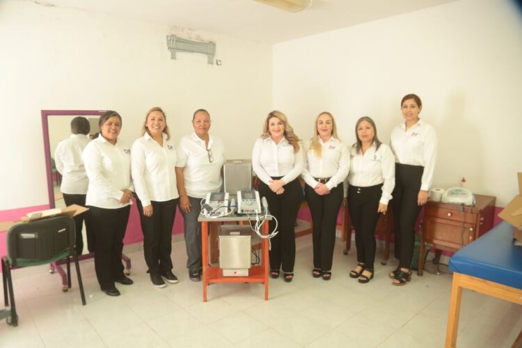 Envía DIF Tamaulipas equipo y material a la Unidad Básica de Rehabilitación de San Fernando