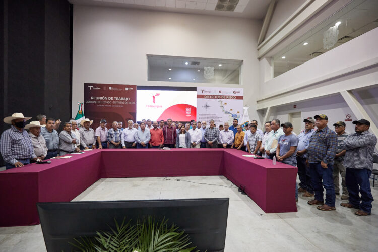 Anuncia el gobernador a productores, creación de Secretaría de Recursos Hidráulicos