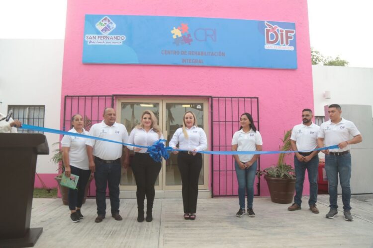 Inaugura la alcaldesa Maybella Ramírez el Centro de Rehabilitación Integral (CRI)
