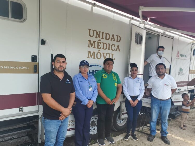 Exitosa jornada médica gratuita en el ejido Laguna de San Juan