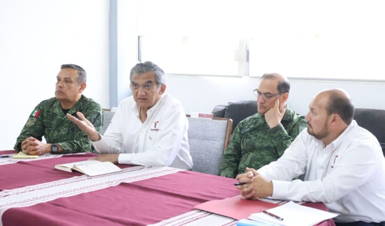 Se trabaja para garantizar la paz dice Gobernador a empresarios y medios de comunicación en Matamoros