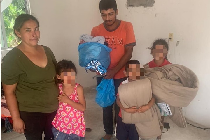 Brinda DIF San Fernando apoyo oportuno a familia en condiciones muy vulnerables