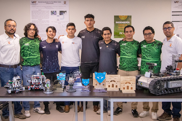 Destaca UAT en Torneo Mexicano de Robótica 2023