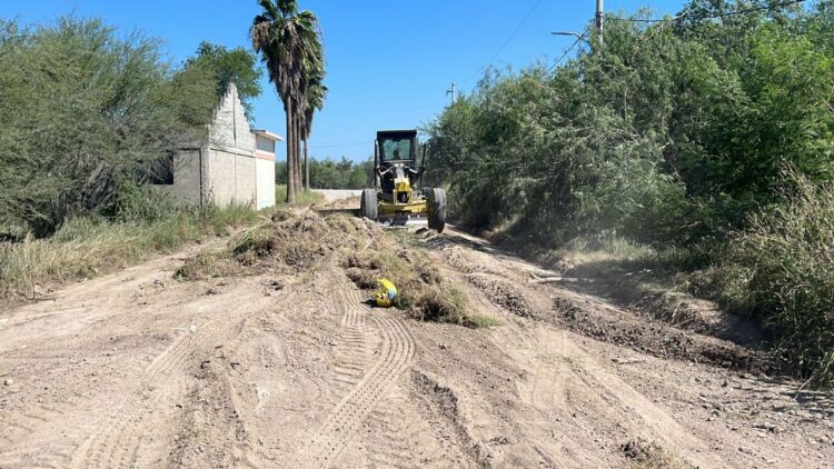 Rehabilita el Ayuntamiento de San Fernando accesos de terracería de la colonia «México»
