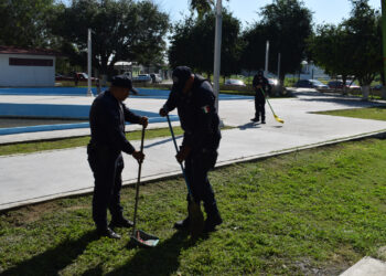 Guardia Estatal se suma a Jornada Estatal de Limpieza