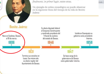 Hasta el Natalicio de Benito Juárez fue cambiado en nuevos libros de la SEP; salen más “horrores”