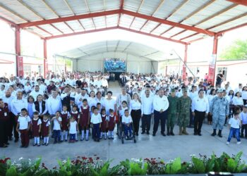 Desde San Fernando…Tamaulipas participa con el presidente López Obrador en ceremonia del nuevo ciclo escolar