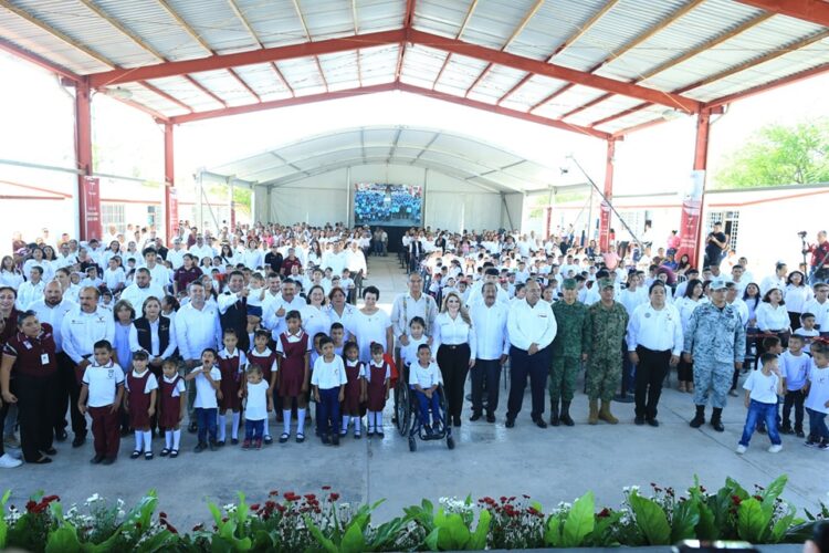 Desde San Fernando…Tamaulipas participa con el presidente López Obrador en ceremonia del nuevo ciclo escolar