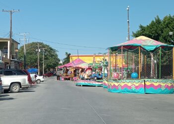 Piden retiro de juegos electromecánicos de la plaza de San Fernando; causan molestia