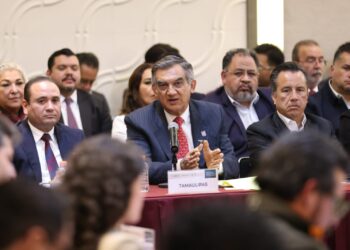 Participa gobernador de Tamaulipas en reunión de seguimiento del Plan IMSS-Bienestar