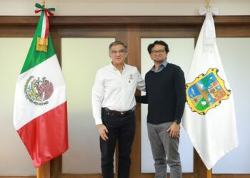 La alcaldesa Maybella Ramirez verificó trabajos de pavimentación asfáltica 