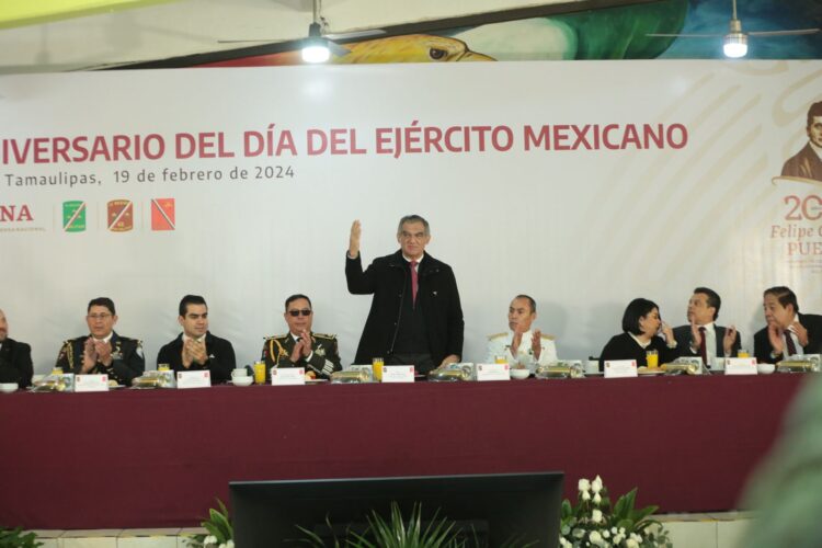 Destaca Américo participación del Ejército en transformación de Tamaulipas