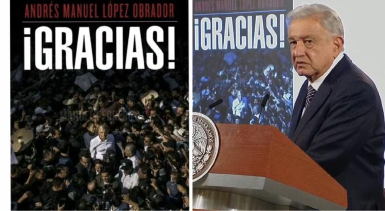 Libro de AMLO sale a la venta la próxima semana y se llama “¡Gracias!”