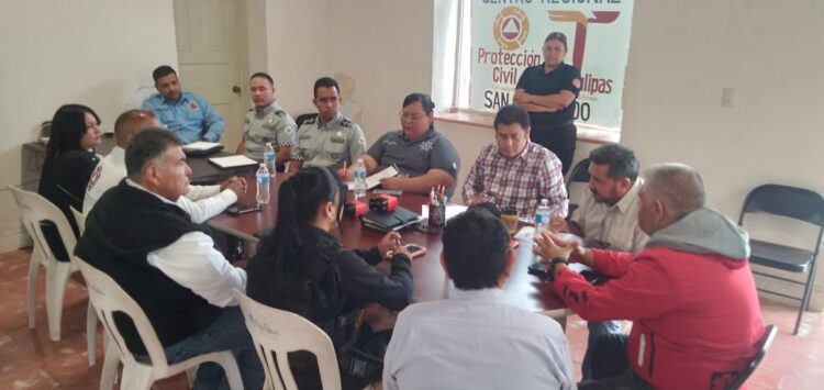 Coordinan cuerpos de auxilio operativo por periodo vacacional de Semana Santa