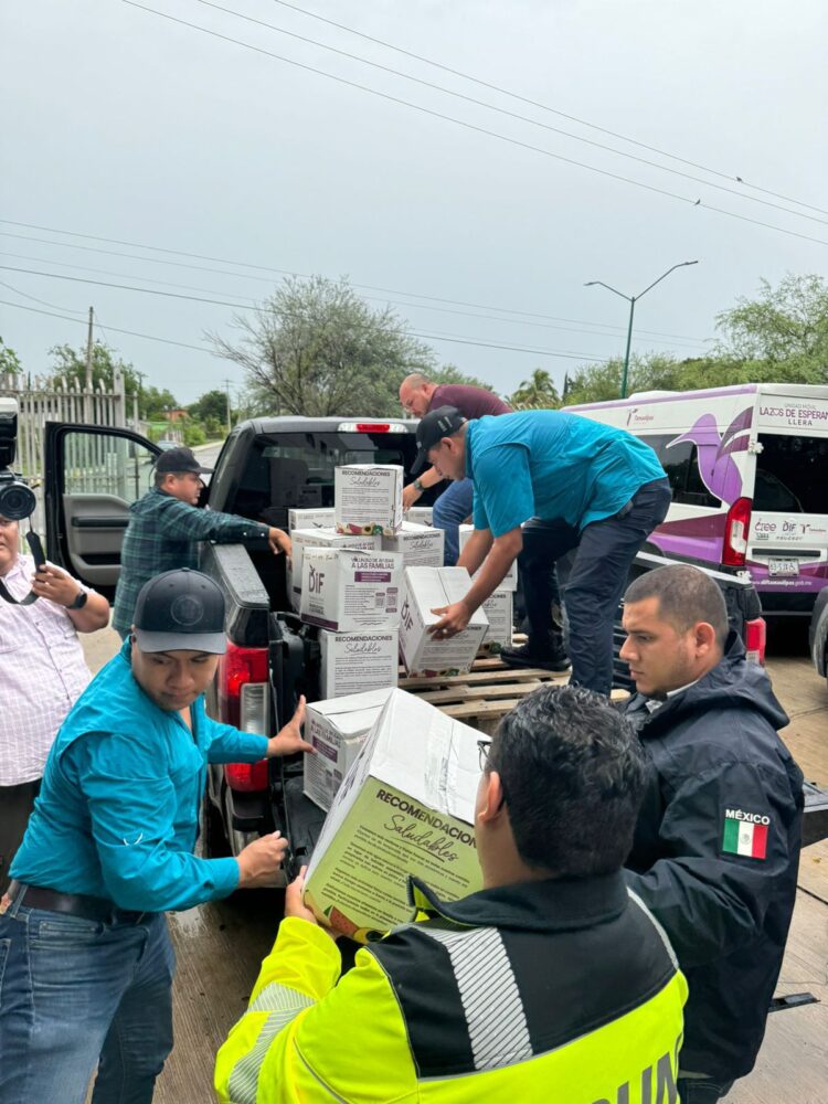Despliega Gobierno de Tamaulipas operativo para ayudar a familias afectadas por lluvias en Llera