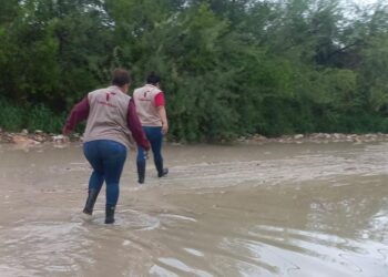 Recorre SEBIEN municipios luego del paso de «Alberto»