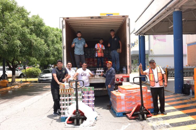 Reciben Gobierno del Estado y DIF Tamaulipas donativo de Sam’s Club por más de 163 mil pesos para comunidades afectadas por las lluvias