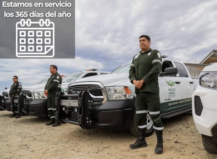 “Los Ángeles Verdes”, un gran auxilio en las carreteras de la región