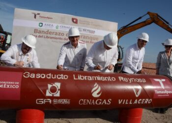 Inicia Américo construcción de gasoducto Libramiento en Reynosa; Tamaulipas se confirma como referente energético