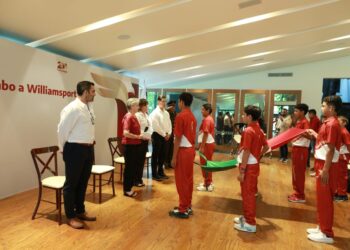 Abandera María de Villarreal a equipo matamorense que representará a México en el Mundial de Béisbol Infantil
