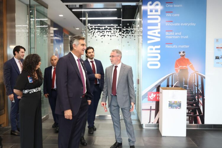 Fortalecen el gobernador Américo Villarreal y Woodside Energy acuerdos para el bienestar social