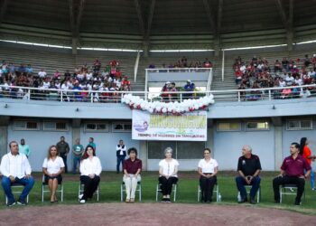 Inaugura María de Villarreal Campeonato Nacional de Softbol Femenil Infantil 2024