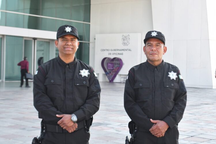 Policía Auxiliar de la SSPT mantiene proximidad para brindar atención inmediata