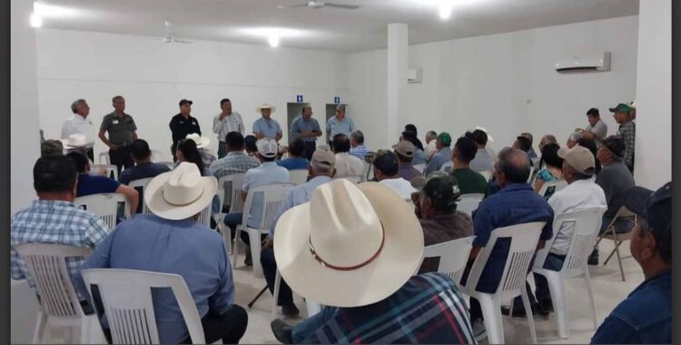 Este día reunión de productores de sorgo con el Gobernador AVA