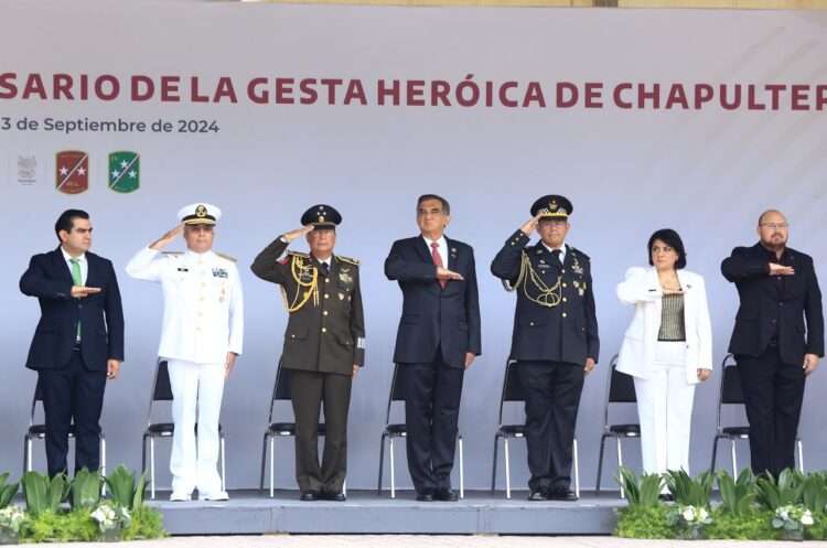Preside Américo 177 aniversario de la gesta heroica de los Niños Héroes