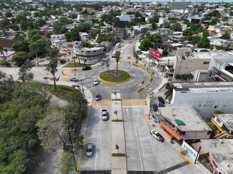 Gobierno de Américo construye Glorieta Bicentenario en Tampico
