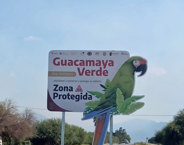 Coloca Comisión de Parques señalética para evitar atropellamientos de fauna