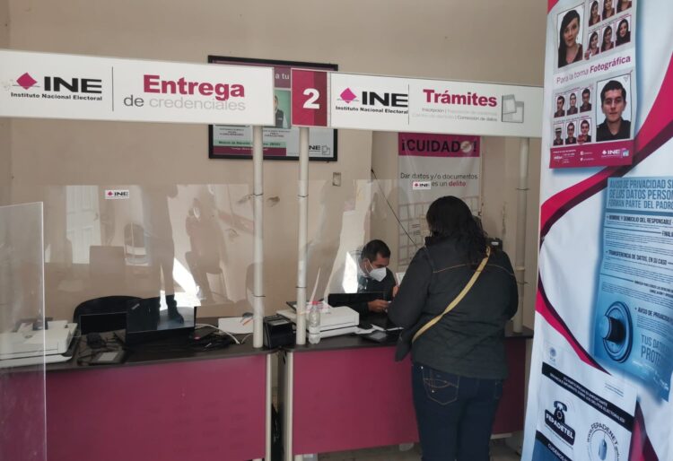 En módulo del INE San Fernando hay cientos de credenciales pendientes de recoger