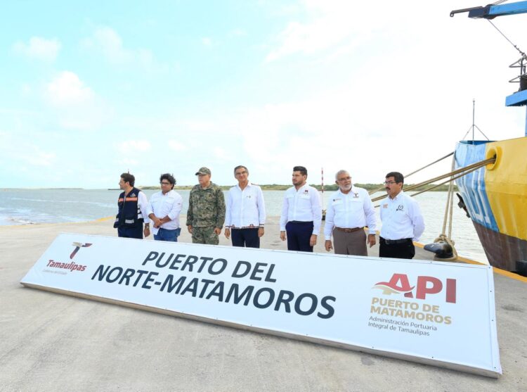 upervisa gobernador avances del Puerto del Norte en Matamoros
