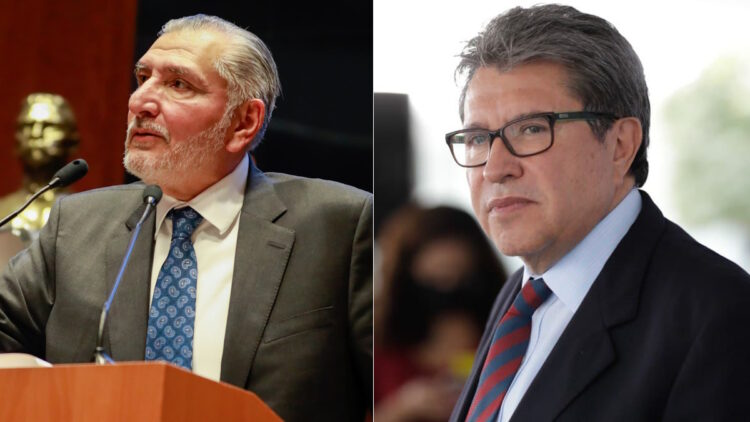 Se confrontan Monreal y Adán Augusto López por tema del presupuesto